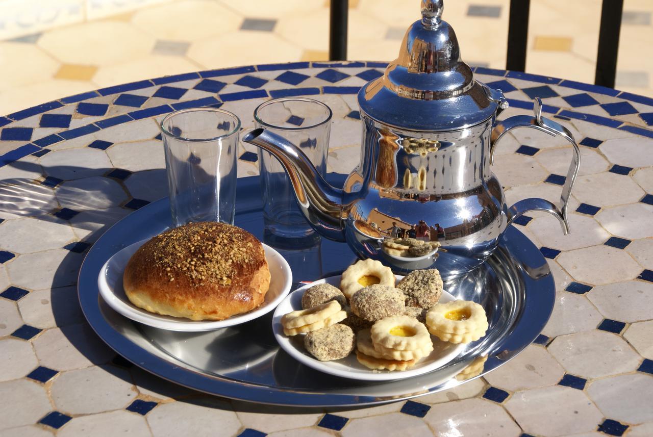 Riad Les Jardins De Tafraoute Foum Mharech Exteriör bild